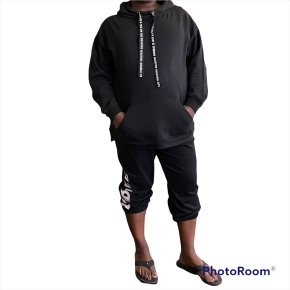 🔥SALE🔥PLUS SIZE Set Unisex DUBGEE Sweat Suit Set by Whoopi - Picture 3 of 14